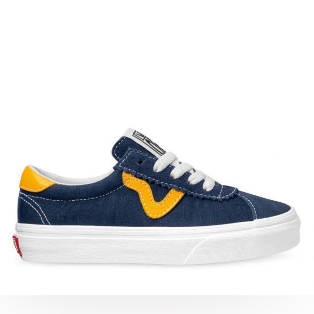 Vans Classic Sport Blue/Yellow Kids Size‎ 3